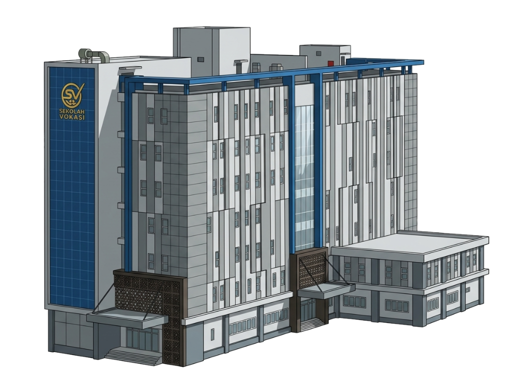 Gedung Baru Sekolah Vokasi UNS